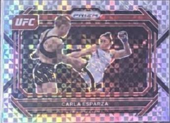 Carla Esparza 2023 Panini Prizm UFC Base #78 Lucky Envelopes