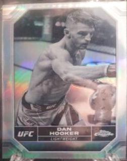 Dan Hooker 2024 Topps Chrome UFC Base #54 Negative Refractor
