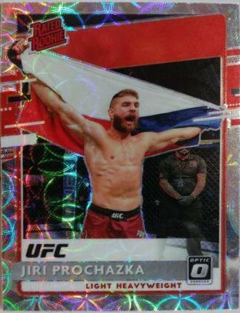 Jiri Prochazka 2021 Panini Chronicles UFC Base Optic Rated Rookies #208 Silver