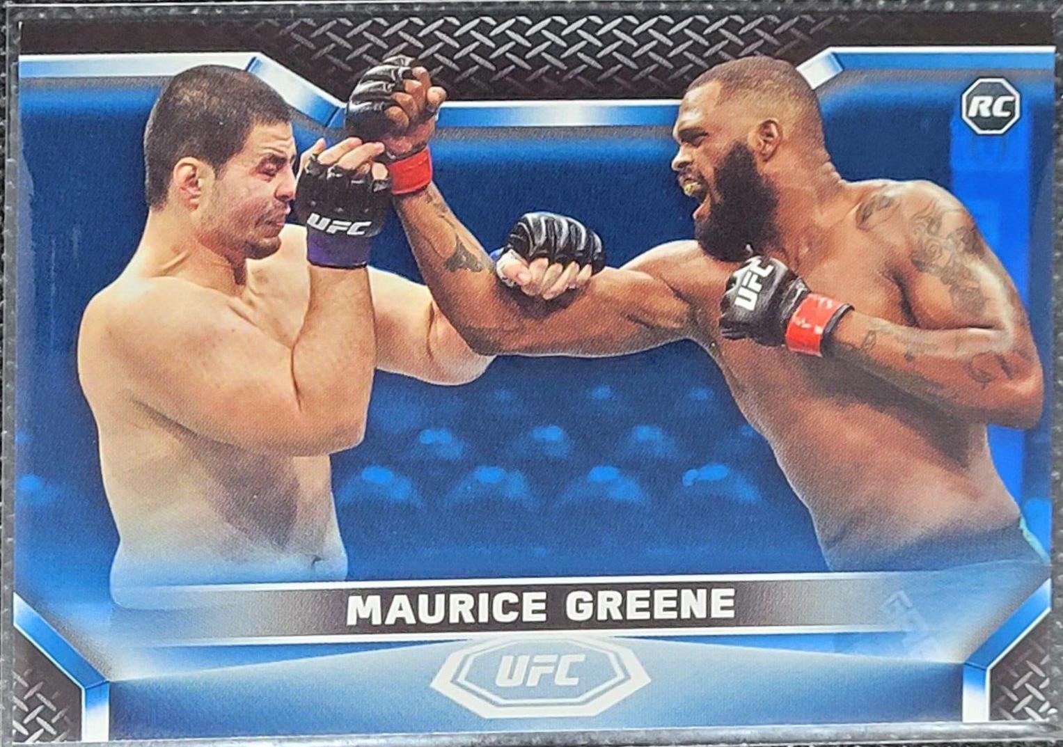 Maurice Greene 2020 Topps UFC Knockout Base #11 Blue
