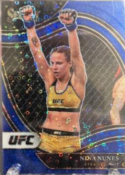 Nina Nunes 2021 Panini Select UFC Octagonside #202 Blue Disco