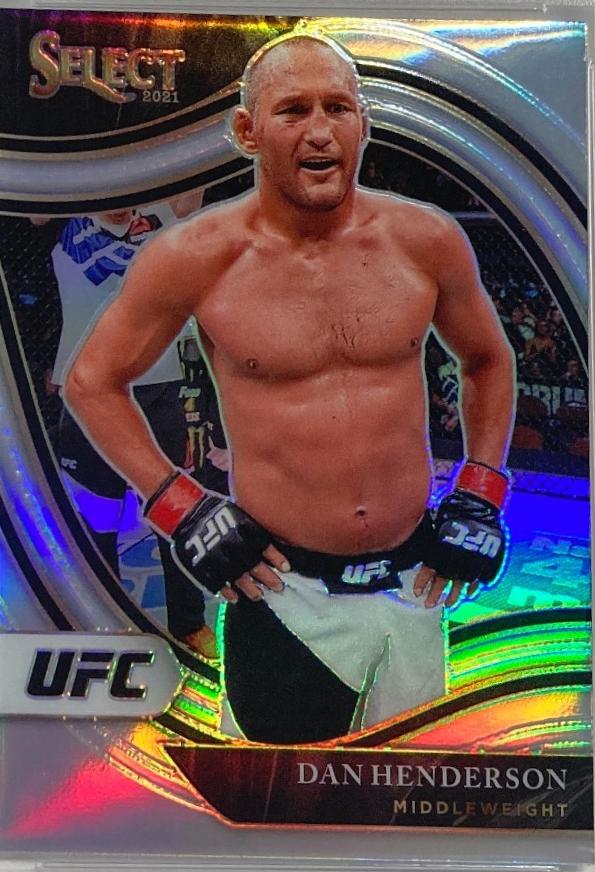 Dan Henderson 2021 Panini Select UFC Octagonside #254 Silver