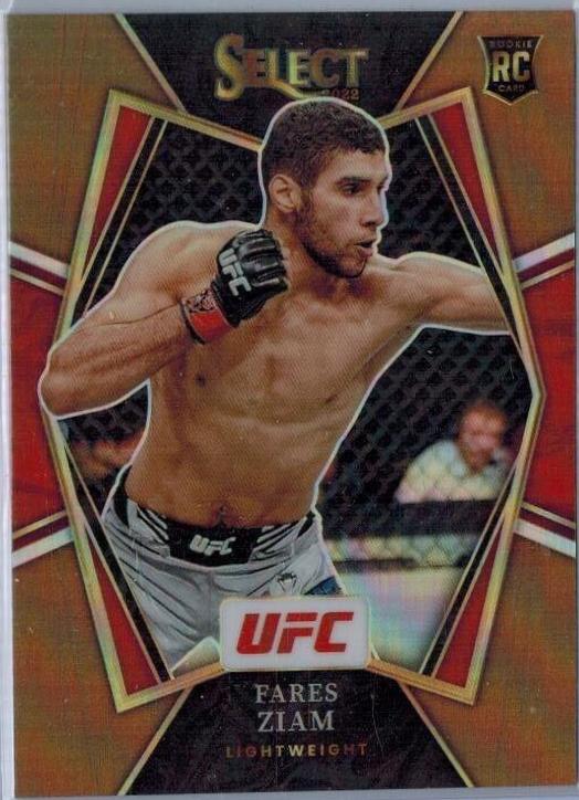 Fares Ziam 2022 Panini Select UFC Premier Level #130 Bronze