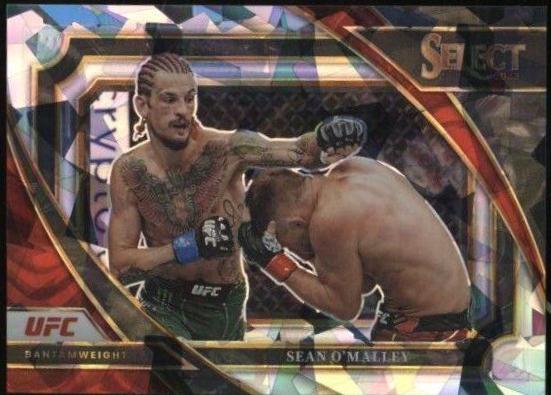 Sean O'Malley 2023 Panini Select UFC Mezzanine #305 Cracked Ice