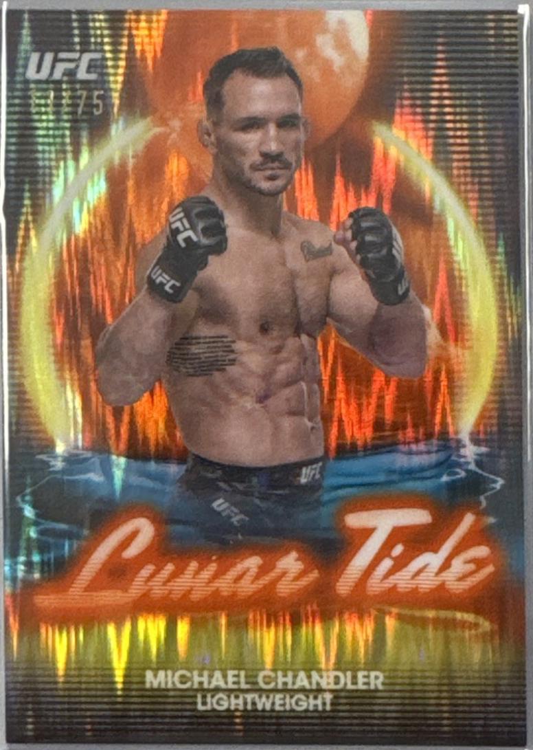 Michael Chandler 2025 Topps Midnight UFC Lunar Tide #LT-19 Dusk