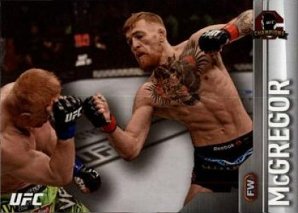 Conor McGregor 2015 Topps UFC Champions Base #147 Platinum