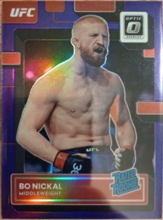 Bo Nickal 2023 Panini Donruss Optic UFC Base #120 Purple