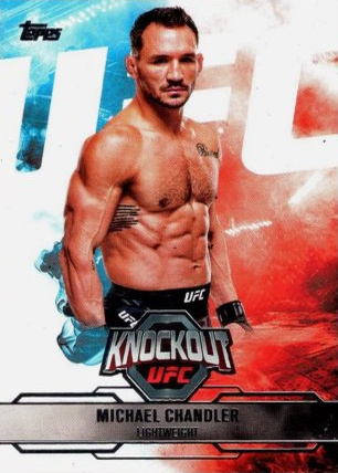 Michael Chandler 2025 Topps Knockout UFC Base #59 Emerald