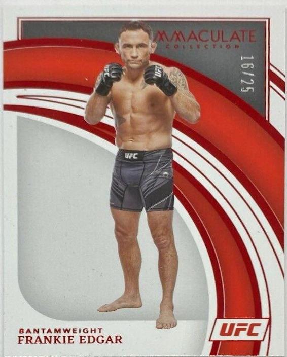 Frankie Edgar 2022 Panini Immaculate UFC Base #31 Red