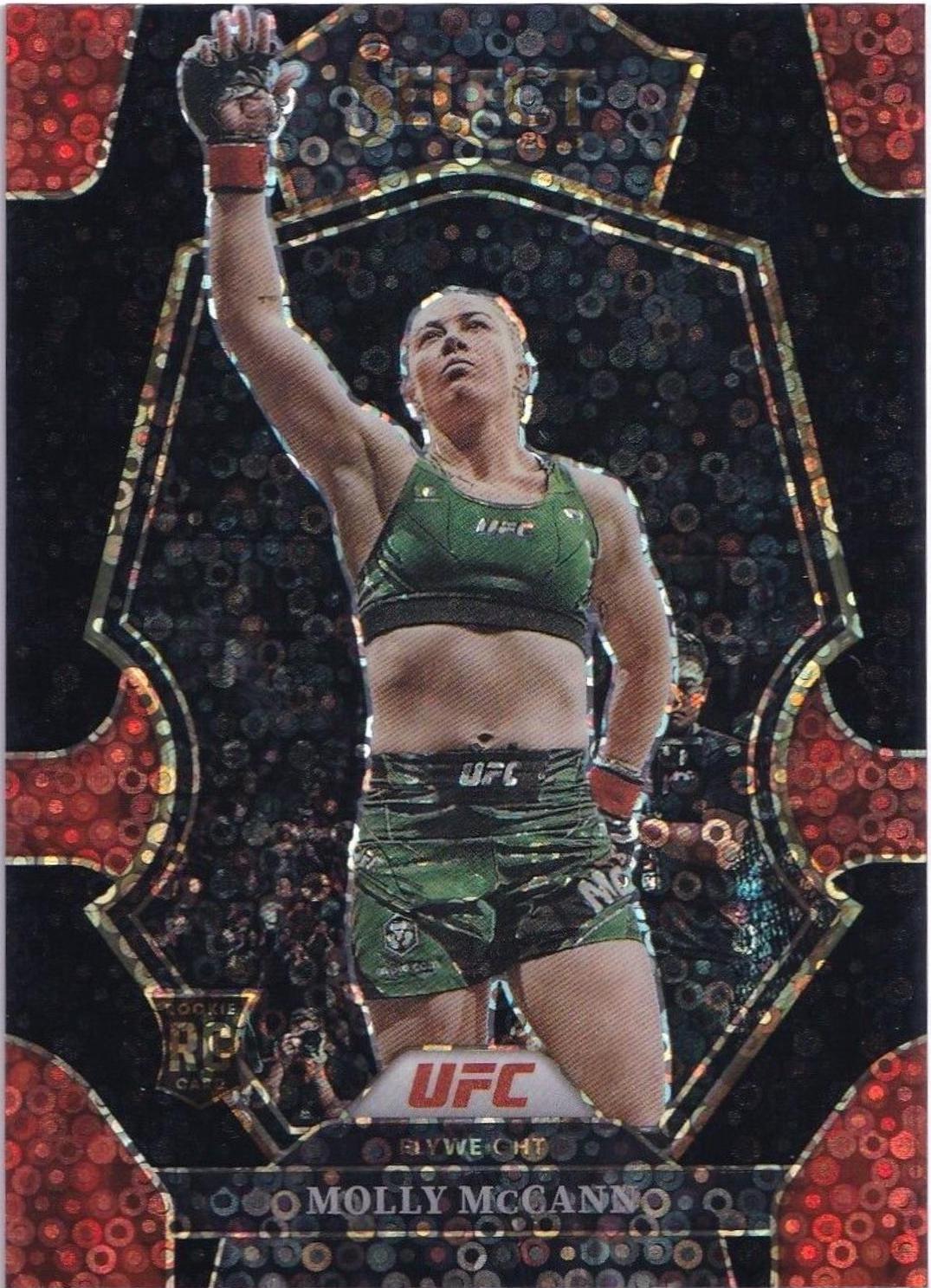Molly McCann 2023 Panini Select UFC Premier Level #177 Disco