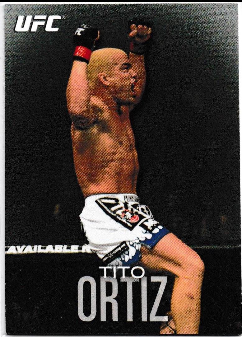 Tito Ortiz 2012 Topps UFC Knockout Base #89 Gold