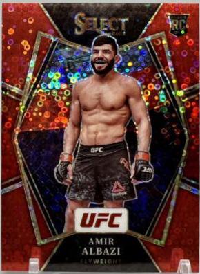 Amir Albazi 2022 Panini Select UFC Premier Level #139 Red Disco