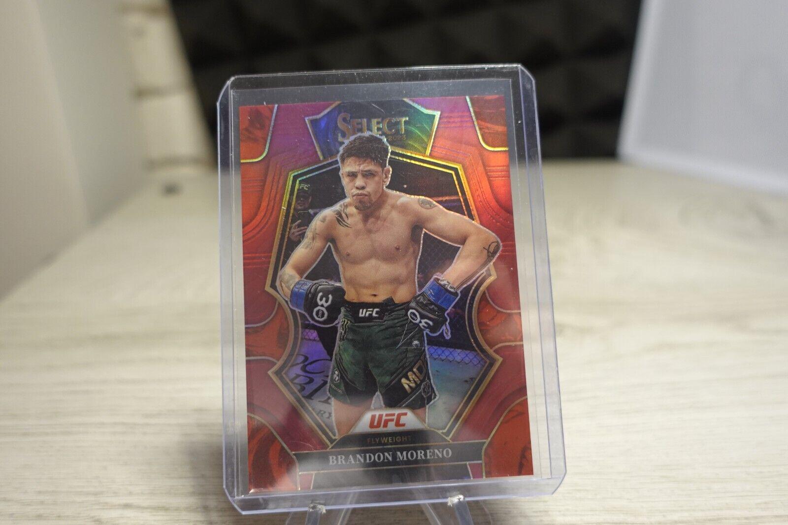 Brandon Moreno 2023 Panini Select UFC Premier Level #130 Maroon