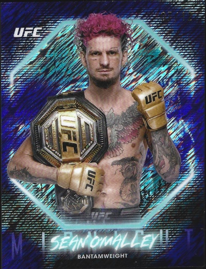 Sean O'Malley 2025 Topps Midnight UFC Base #16 Midnight