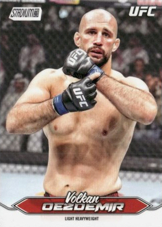 Volkan Oezdemir 2025 Topps Stadium Club UFC Base #88 Red