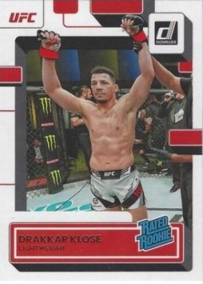 Drakkar Klose 2023 Panini Donruss UFC Base #207 Purple Laser