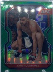 Yair Rodríguez 2021 Panini Prizm UFC Base #73 Green