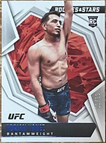 Adrian Yanez 2022 Panini Chronicles UFC Base Rookies and Stars #183 Blue