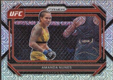 Amanda Nunes 2023 Panini Prizm UFC Base #66 Mojo