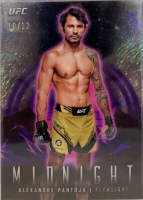 Alexandre Pantoja 2024 Topps Midnight UFC Base #8 Midnight