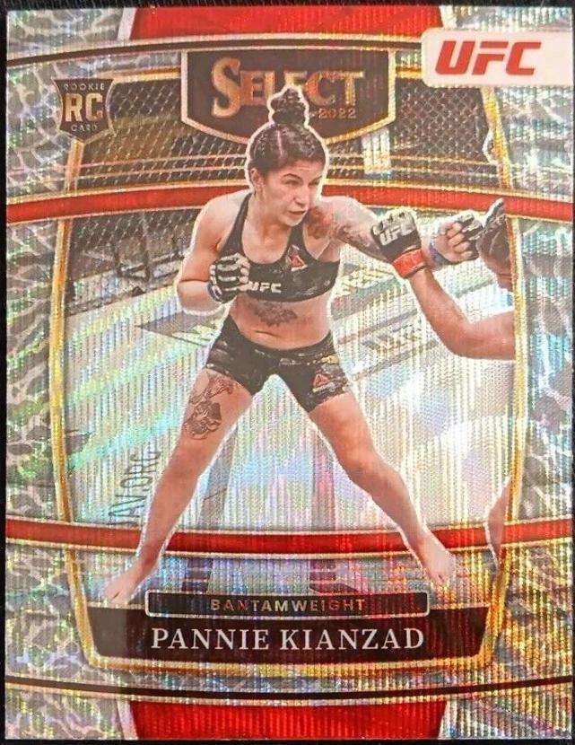 Pannie Kianzad 2022 Panini Select UFC Octagonside #214 Elephant