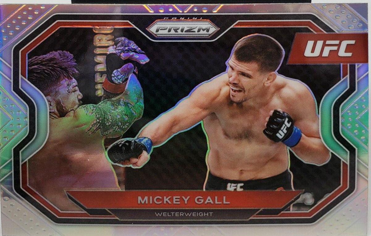 Mickey Gall 2021 Panini Prizm UFC Base #193 Silver