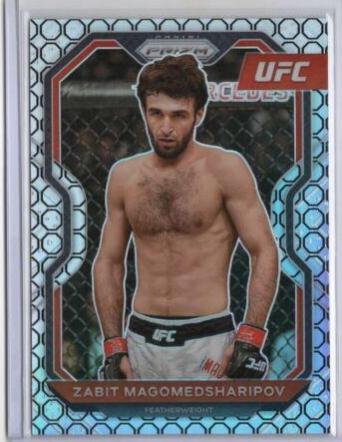 Zabit Magomedsharipov 2021 Panini Prizm UFC Base #93 Octagon