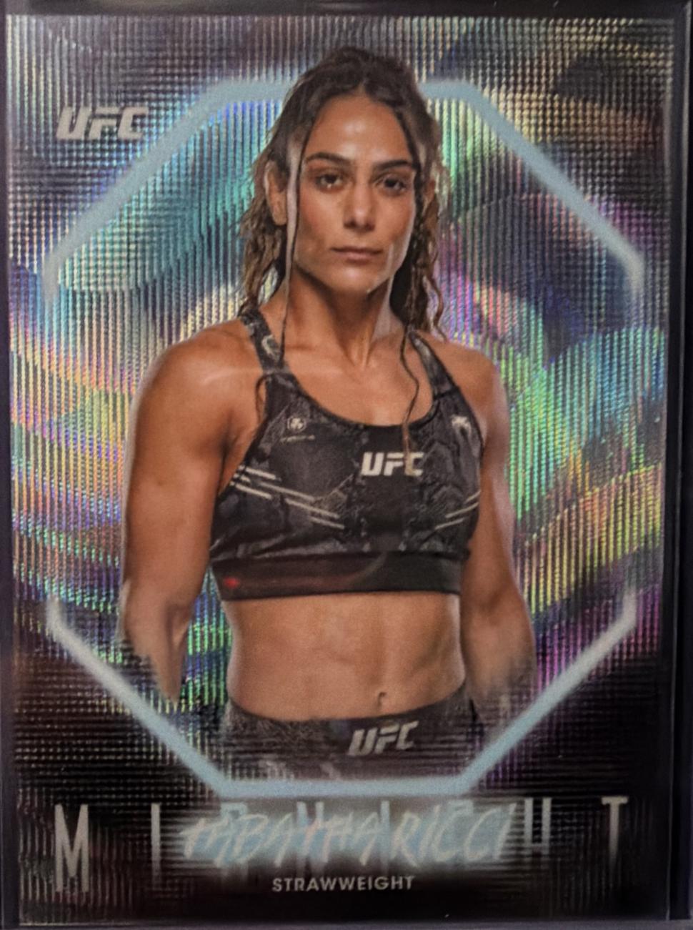Tabatha Ricci 2025 Topps Midnight UFC Base #64 Moon Beam