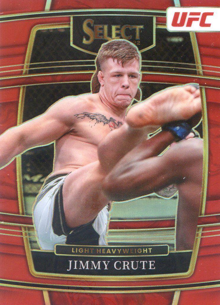Jimmy Crute 2022 Panini Select UFC Concourse #78 Red