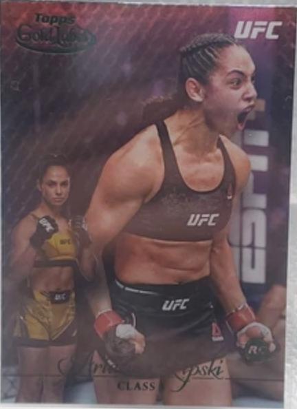 Ariane da Silva 2024 Topps Gold Label UFC Base Class III #42 Green