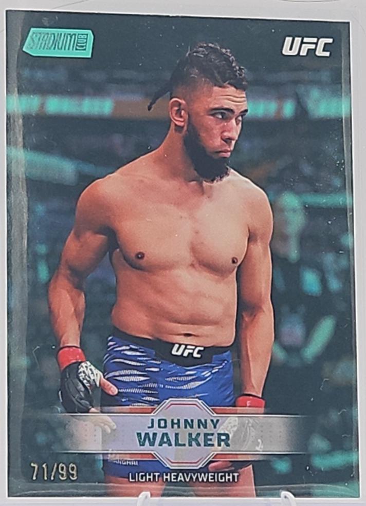 Johnny Walker 2026 Topps Stadium Club UFC Base #125 Bronze