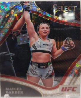 Maycee Barber 2022 Panini Select UFC Octagonside #240 Disco