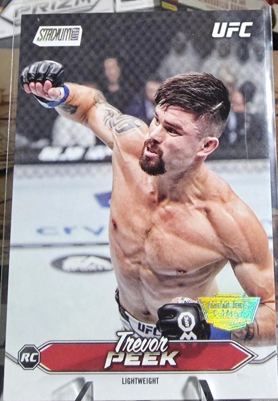 Trevor Peek 2025 Topps Stadium Club UFC Base #120 Members Only