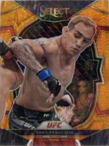 Tony Ferguson 2023 Panini Select UFC Concourse #83 Orange Flash
