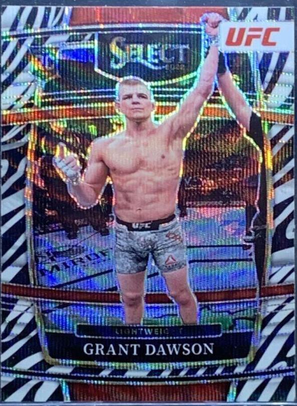 Grant Dawson 2022 Panini Select UFC Concourse #1 Zebra
