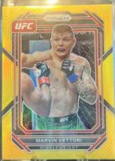 Marvin Vettori 2023 Panini Prizm UFC Base #132 Gold