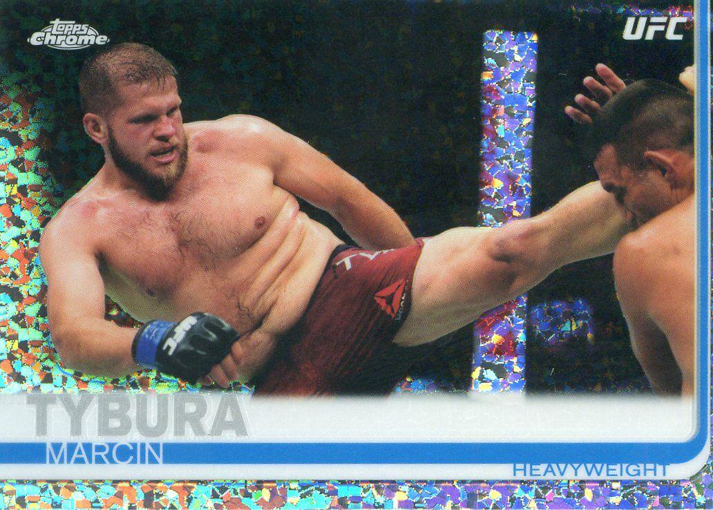 Marcin Tybura 2019 Topps Chrome UFC Base #3 Diamond Hot Box