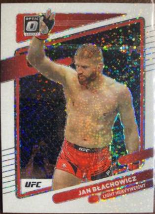 Jan Błachowicz 2022 Panini Donruss Optic UFC Base #76 White Sparkle