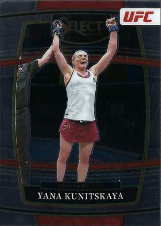 Yana Santos 2022 Panini Select UFC Concourse #80 Blue