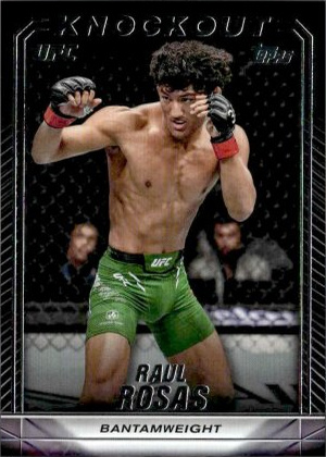 Raul Rosas 2024 Topps Knockout UFC Base #31 Black