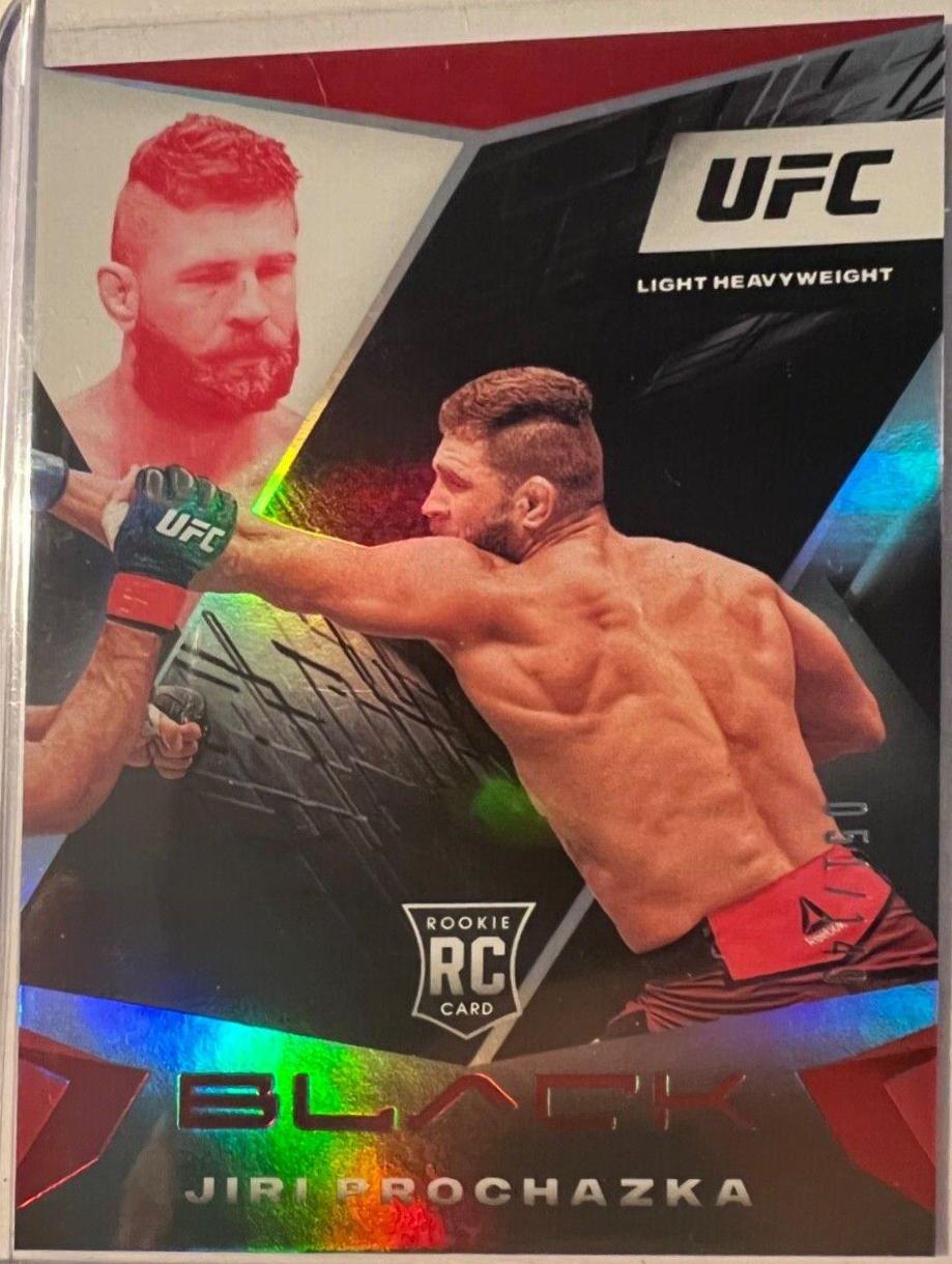 Jiri Prochazka 2021 Panini Chronicles UFC Base Black #102 Red