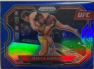 Jessica Andrade 2021 Panini Prizm UFC Base #199 Blue