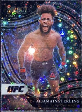 Aljamain Sterling 2021 Panini Select UFC Octagonside #206 Disco