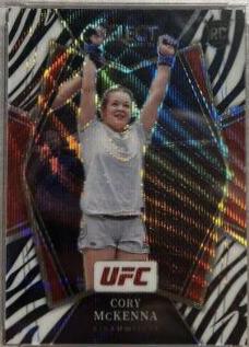 Cory McKenna 2022 Panini Select UFC Premier Level #190 Zebra