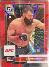 Andrei Arlovski 2023 Panini Donruss UFC Base #186 Red Laser