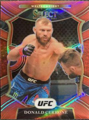 Donald Cerrone 2021 Panini Select UFC Concourse #62 Red