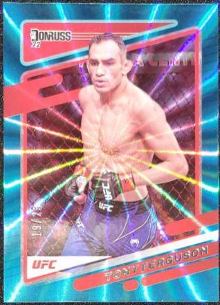 Tony Ferguson 2022 Panini Donruss UFC Base #10 Teal