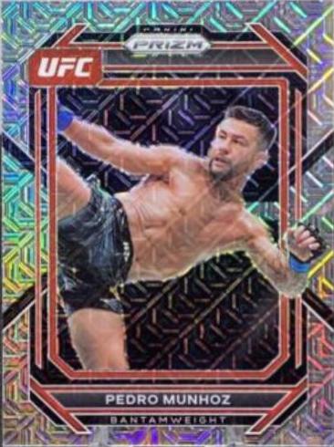 Pedro Munhoz 2023 Panini Prizm UFC Base #174 Mojo