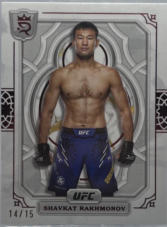 Shavkat Rakhmonov 2024 Topps Royalty UFC Base #56 Red
