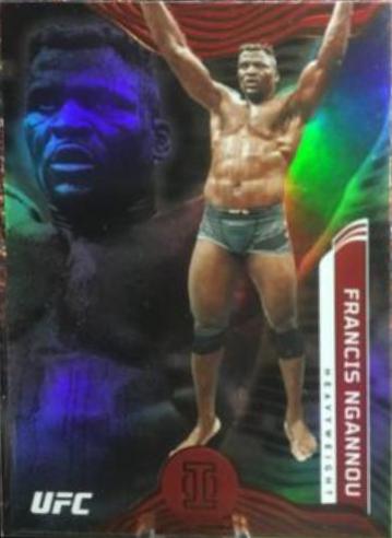 Francis Ngannou 2022 Panini Chronicles UFC Base Illusions #279 Bronze